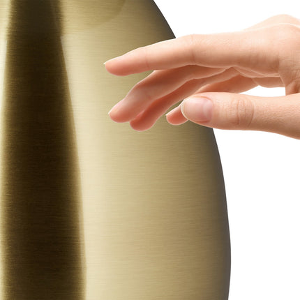 Bedside lamp with touch function, gold