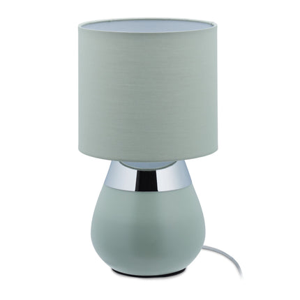 Bedside lamp with touch function green