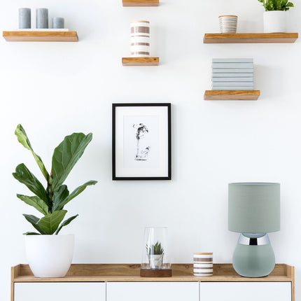 Bedside lamp with touch function green