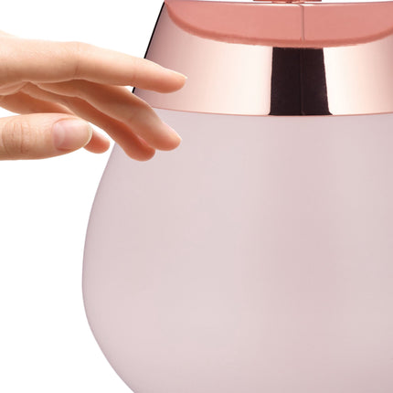 Bedside lamp with touch function pink