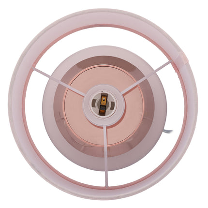 Bedside lamp with touch function pink