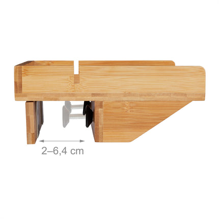 Bedside table in bamboo