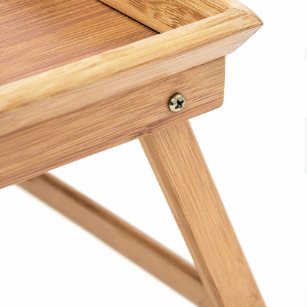 Bed tray in lacquered bamboo