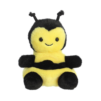 Bee Plush Toy, 12 cm, Soft and Cuddly Palm Pals