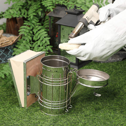 Beekeeping Kit with Smoker - 7 Piece Rustproof Set