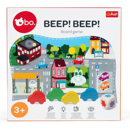 Beep! Beep! Board Game for Family Fun, 2-4 Players
