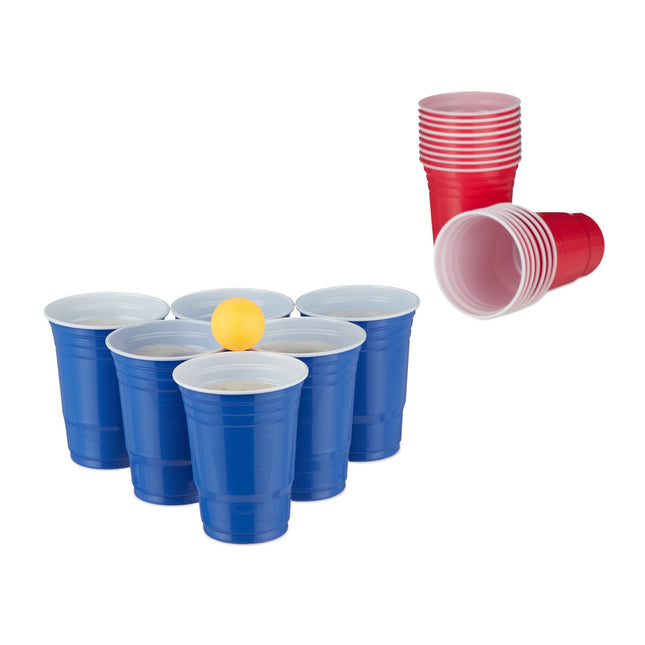 Beer Pong beker met ballen