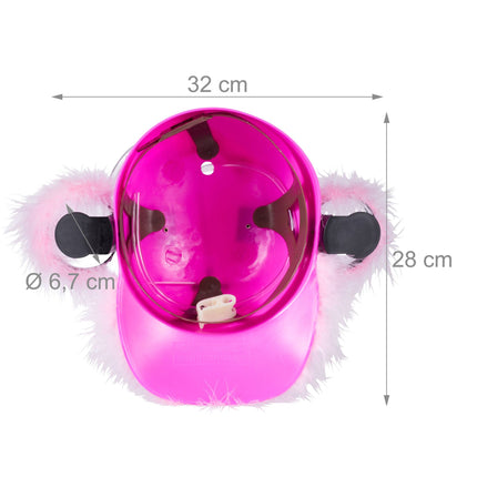 Beer helmet Pink