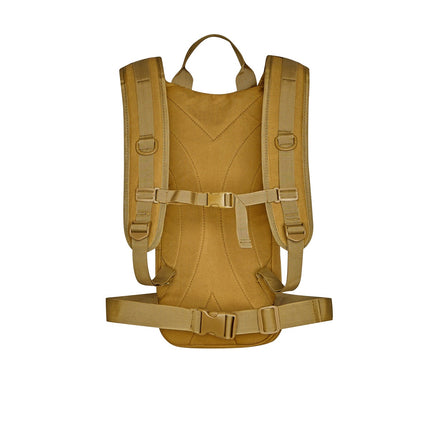 Beige Backpack, Large Capacity, Durable Fabric