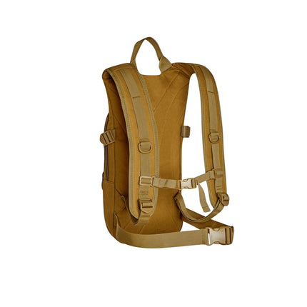 Beige Backpack, Large Capacity, Durable Fabric