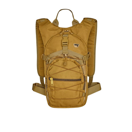 Beige Backpack, Large Capacity, Durable Fabric