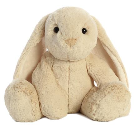 Beige Bunny Soft Toy, 28 cm Plush Stuffed Animal
