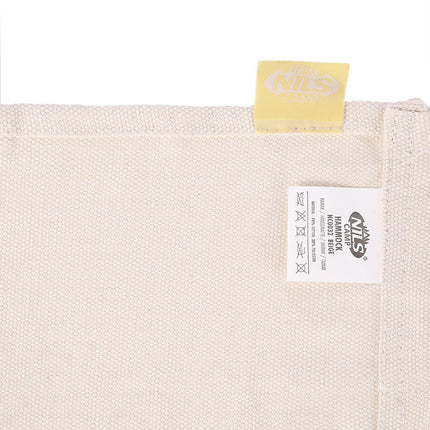 Beige Hammock 200x100 cm, Outdoor Camping