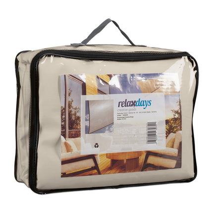 Beige UV-Protection Shade Sail for Patio & Balcony