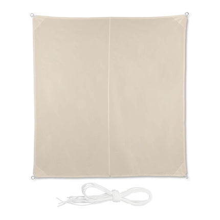 Beige UV-Protection Shade Sail for Patio & Balcony