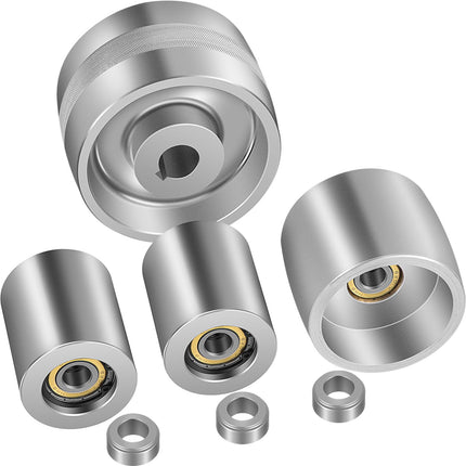 Belt Grinder Wheel Set 2x72, 5in Drive, 3in Tracking, 2in Idler