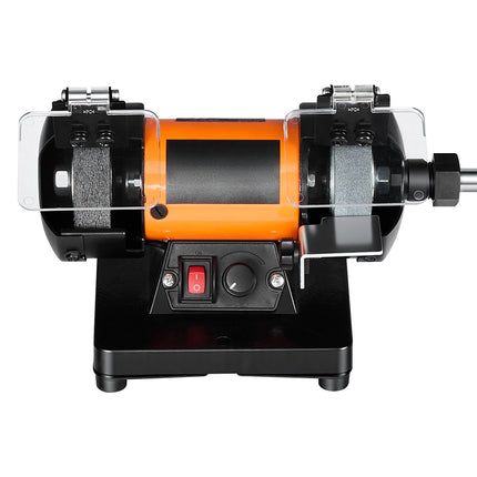 Bench Buffer Polisher – Variable Speed, 100-Piece Kit