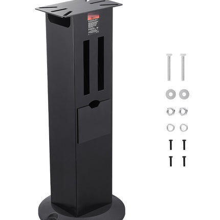 Bench Grinder Stand, Cast Iron Base, 28 x 17 cm Plate