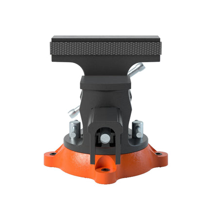 Bench Vise 16.5 cm Jaws, 360 Swivel Base, Anvil