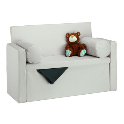 Bench backrest with cushion