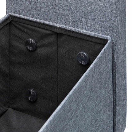 Bench backrest with cushion
