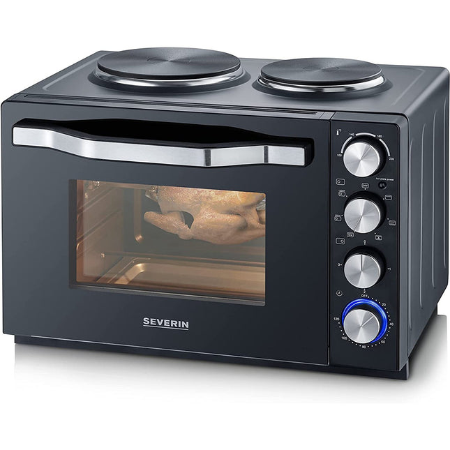 Bench stove with 2 plates 30l 2500W TO2074