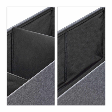Bench with 3 compartments