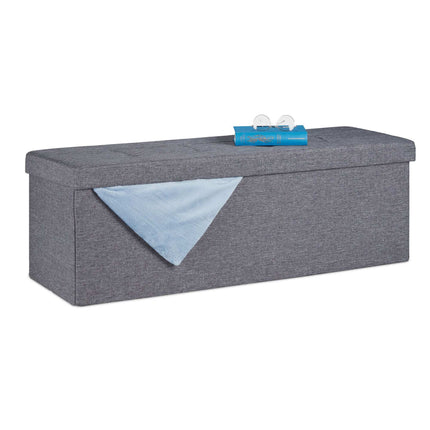 Bench with 3 compartments