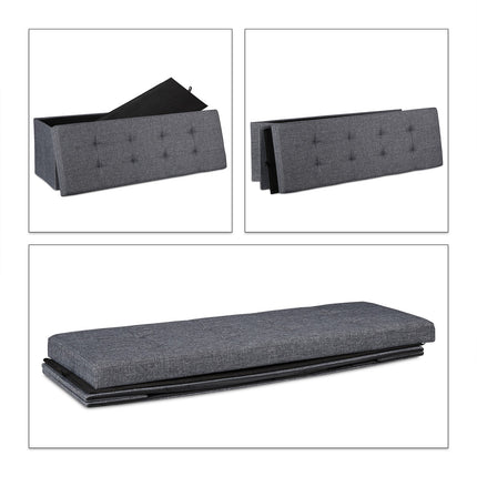 Bench with partition grid