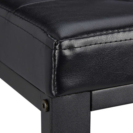 Bench with shoe storage and stool