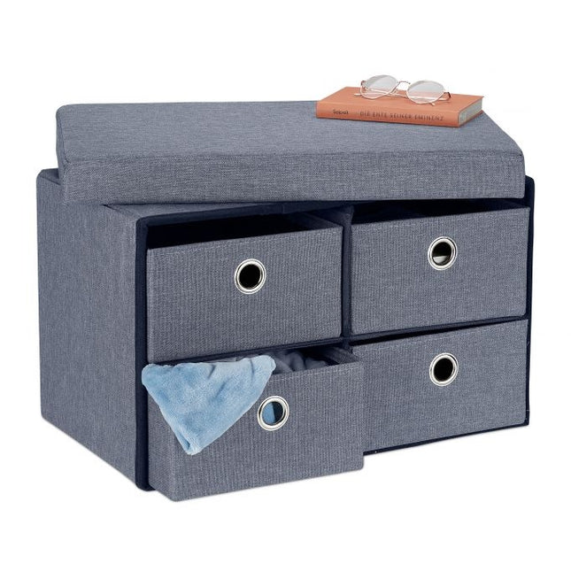 Bank met opbergruimte