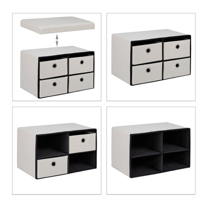 Bench with storage