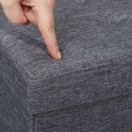 Bench with storage space