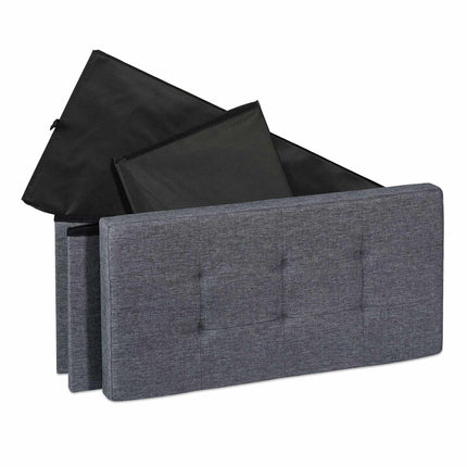 Bench with storage space