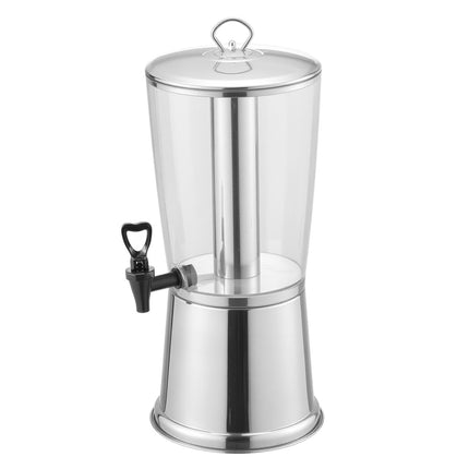 Beverage Dispenser 8L, Stainless Steel Spigot, Ice Chamber