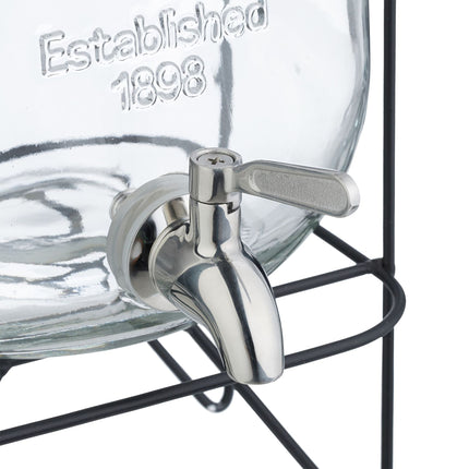 Beverage dispenser with stand 5 L