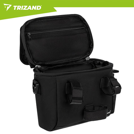 Bicycle Phone Holder Bag, Waterproof, Handlebar Mount