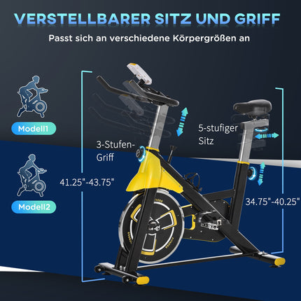 Height-adjustable bicycle trainer with LCD display