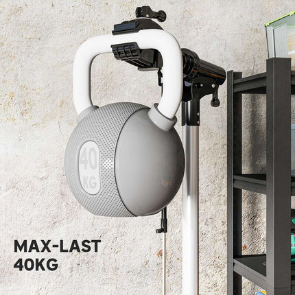 Bicycle repair stand, foldable & 360° rotatable for all bicycles