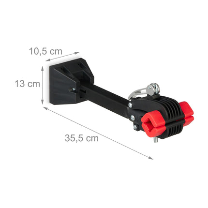 Bicycle holder for wall mounting