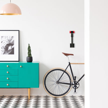Bicycle holder for wall mounting