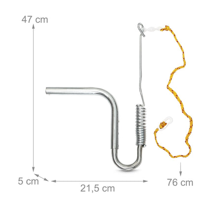 Bicycle leash with distance for dogs