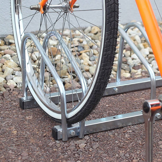 Bicycle rack 4 bicycles steel