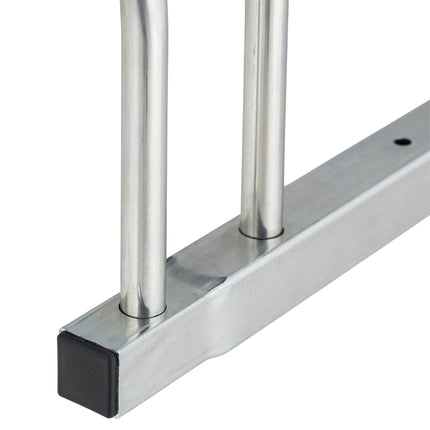 Bicycle rack for 2 bicycles