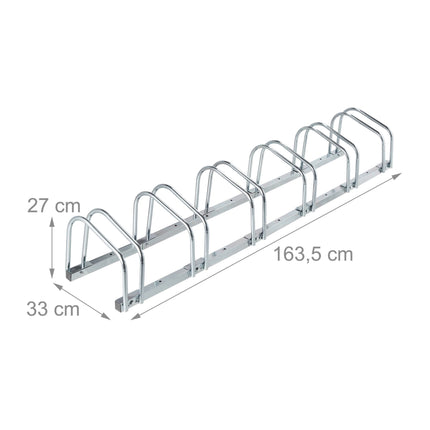 Bicycle rack for 6 bicycles