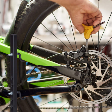Bicycle rack for rear wheels