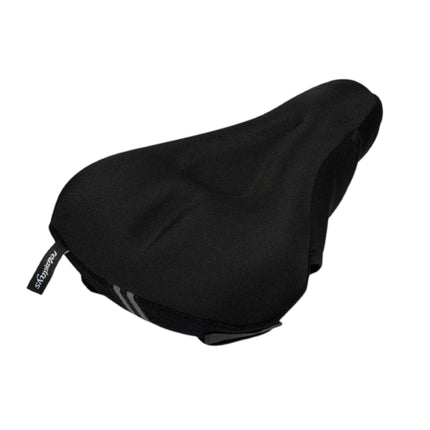 Bicycle saddle cover with gel