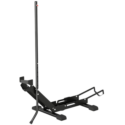 Bicycle stand for bicycles steel bicycle holder with 80 mm tire width 75 x 41 x 81H cm black
