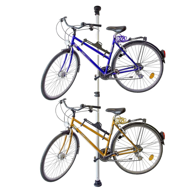 Bicycle storage for two bicycles