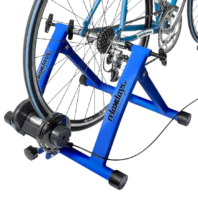 Bicycle trainer with 6 gears